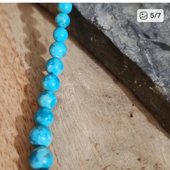 Turquoise and Silver Necklace.Jay KING DESIGNER Nwot Beauty - Picture 4 of 6